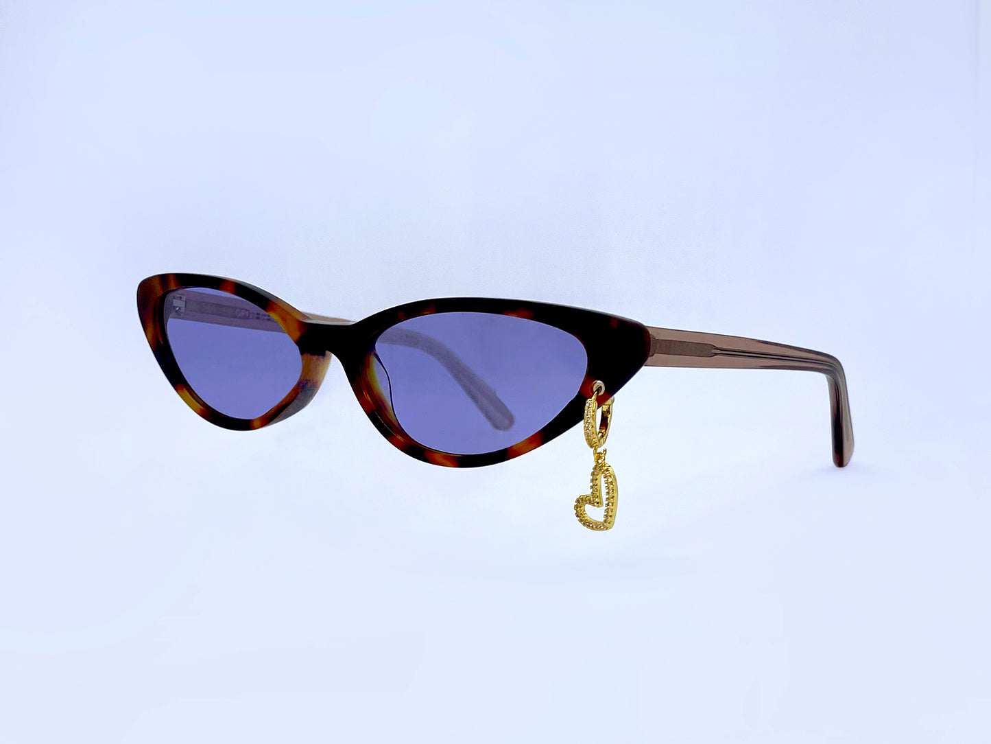 "10 KISSES" Dark turtle shell