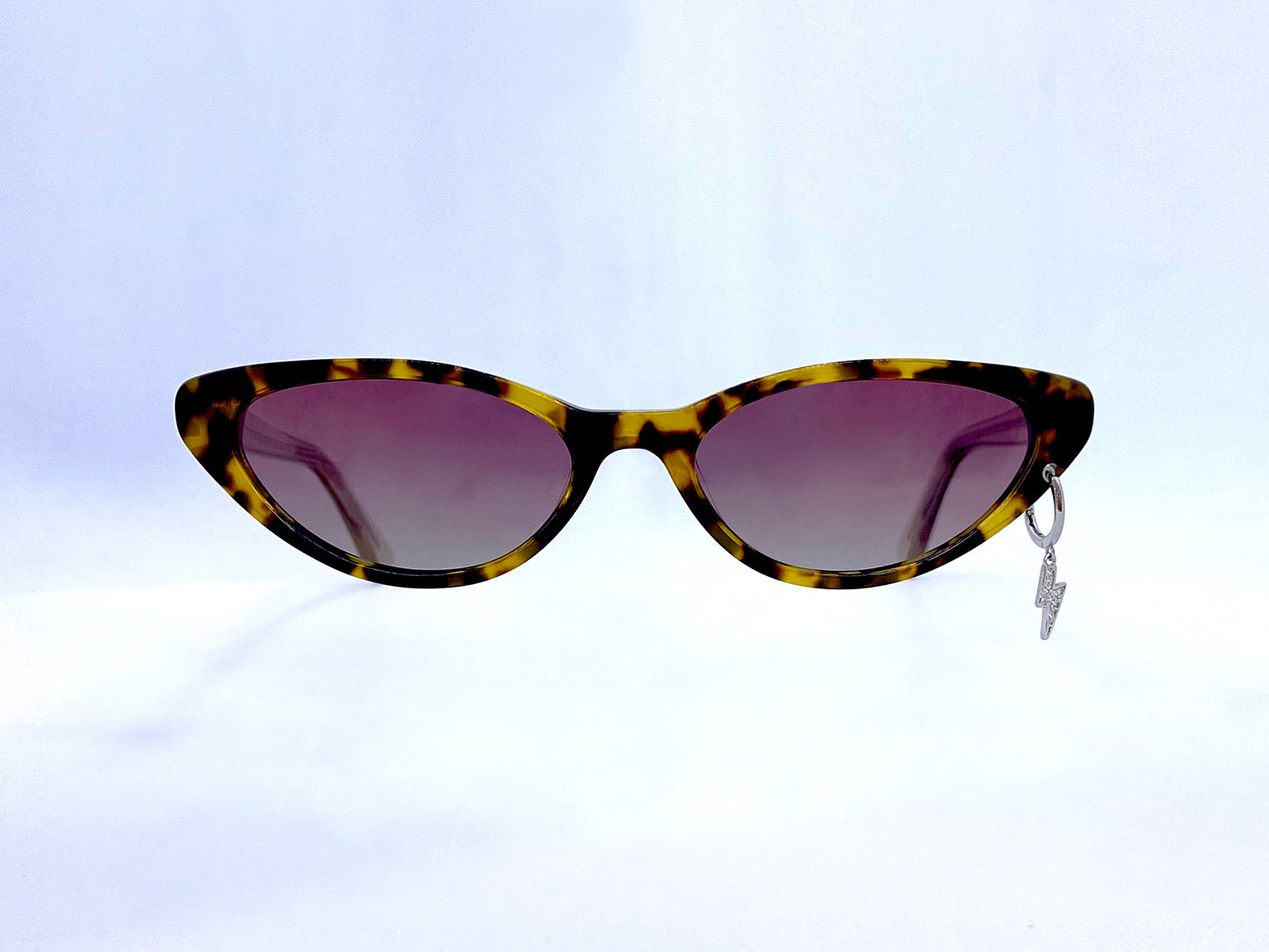 "10 KISSES" Blond turtle shell
